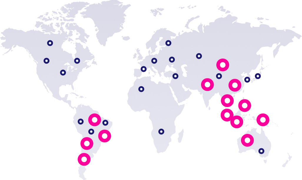 world map